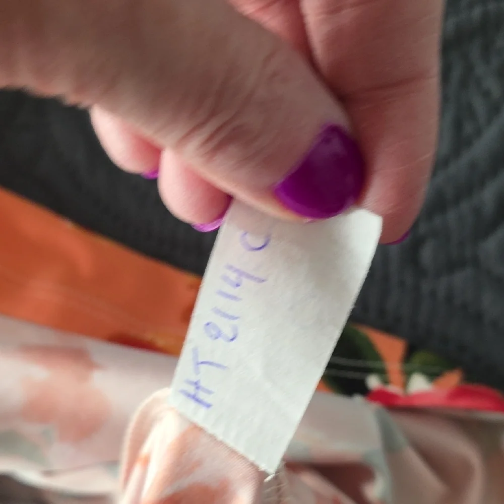 NWOT Haptics Small Women's Floral Blouse in Vibrant Orange - Picture 5 of 5